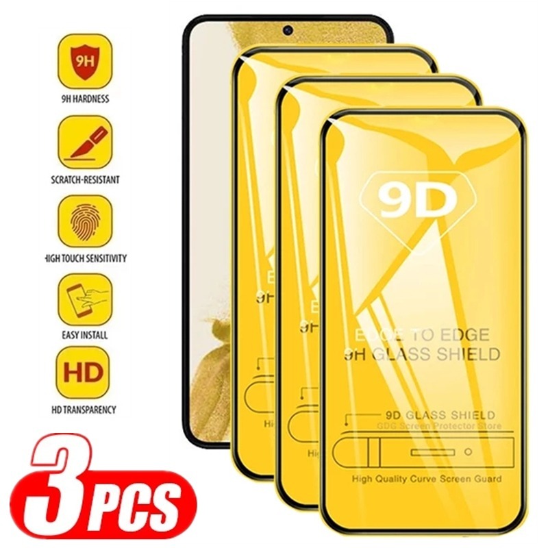 Realme Gt 6 - 3Pcs 9D Volle Abdeckung Screen Protectors