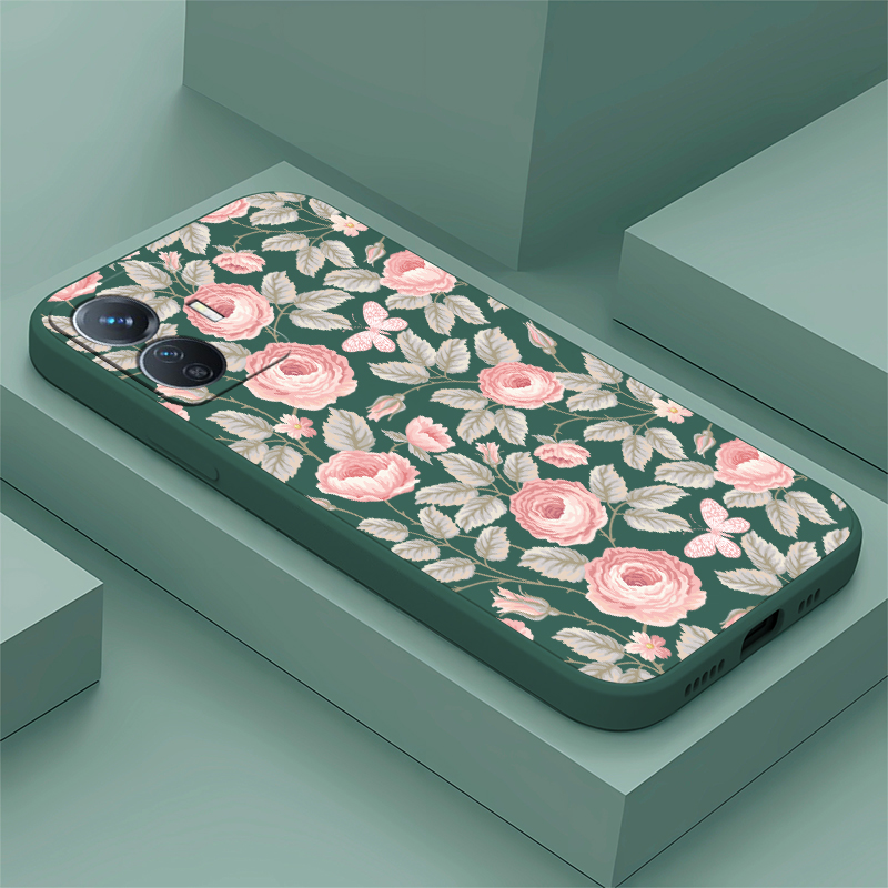 Vivo Y28 - Kleine Blumen Drucken Telefon Fall Für