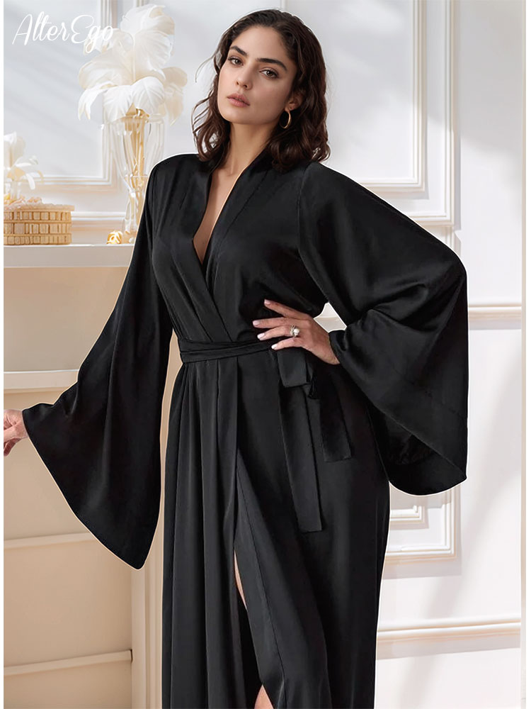 Bodenlanger Braut-Kimono, beig – Luxury Lifestyle Women Bewertung und Preis