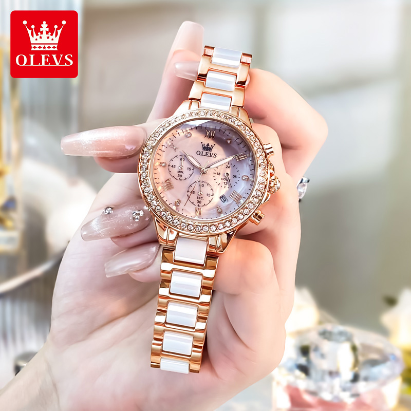 OLEVS 9999 Frauen Uhr Marke Or – Luxury Lifestyle Women Bewertung und Preis