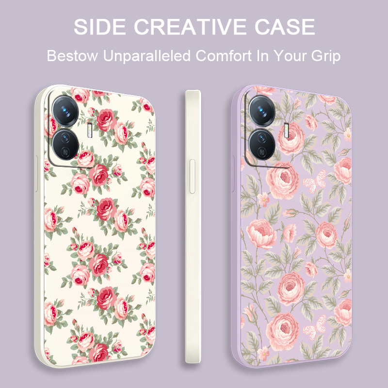 Kleine Blumen Drucken Telefon  – Vivo Y28 Bewertung und Preis