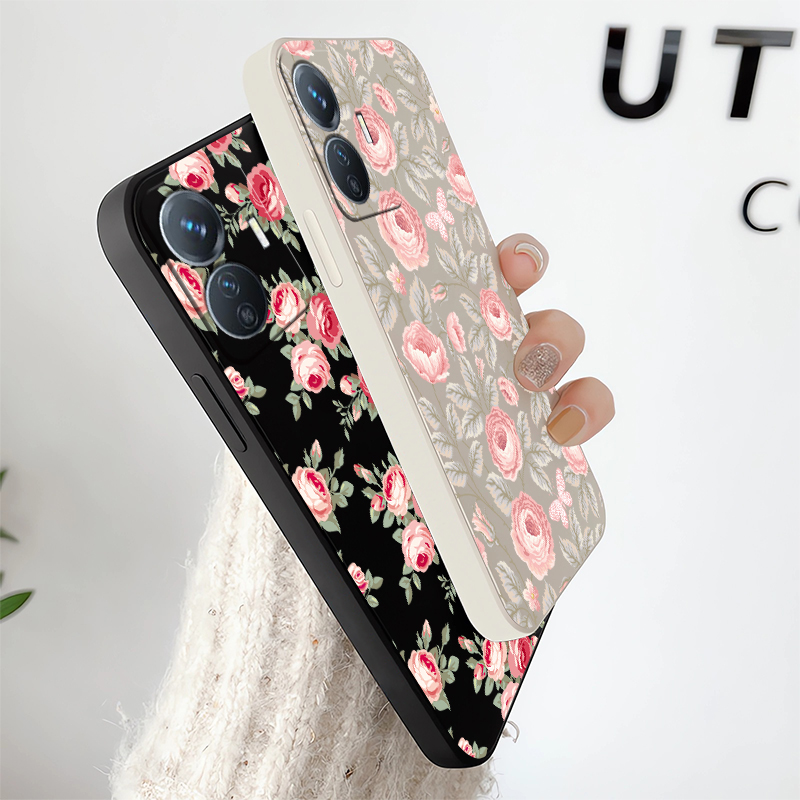 Kleine Blumen Drucken Telefon  – Vivo Y28 Bewertung und Preis